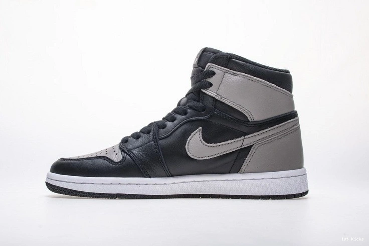 High OG Black Jordan Gray Retro Shadow 555088-013  1 Air 0324